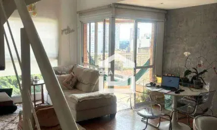 Apartamento Duplex com 1 dormitório para alugar, 62 m² por R$ 6.230,00/mês - Pinheiros - São Paulo/SP