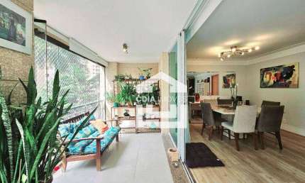 Apartamento com 3 dormitórios à venda, 167 m² por R$ 2.150.000,00 - Brooklin - São Paulo/SP
