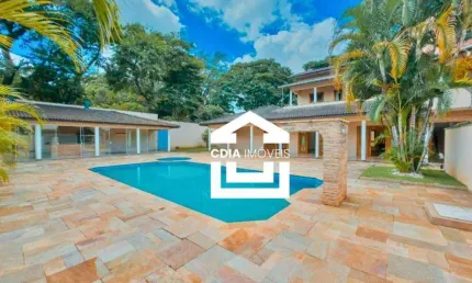 Casa com 4 dormitórios, 670 m² - venda por R$ 3.250.000 ou aluguel por R$ 20.000/mês - Granja Viana - Jardim Passargada C - Cotia/SP