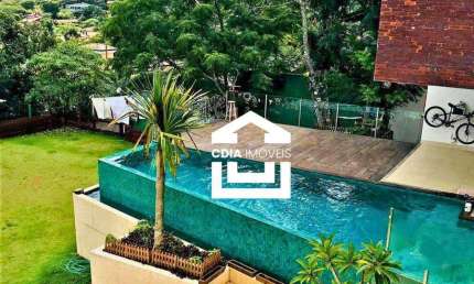 Casa com 4 dormitórios para alugar, 550 m² por R$ 25.329,00/mês - Granja Viana - Fazendinha - Carapicuíba/SP