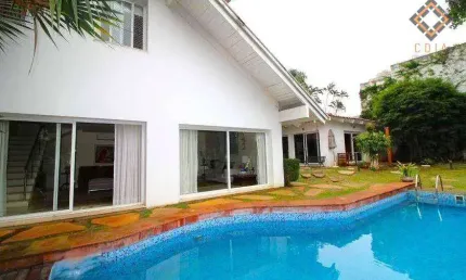 Sobrado com 4 dormitórios à venda, 550 m² por R$ 11.000.000,00 - Brooklin - São Paulo/SP