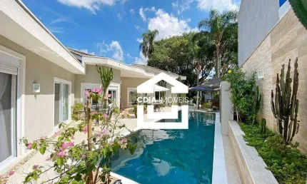 Casa com 4 dormitórios à venda, 583 m² por r$ 5.800.000,00 - granja viana - são paulo ii - cotia/sp