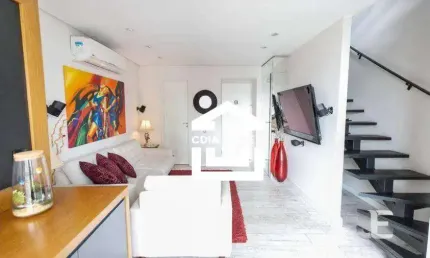 Cobertura com 1 dormitório à venda, 92 m² por R$ 2.100.000,00 - Vila Olímpia - São Paulo/SP