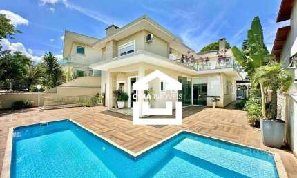 Casa com 4 dormitórios, 358 m² - venda por R$ 2.450.000 ou aluguel por R$ 14.975/mês - Granja Viana – Golf Village - Carapicuíba/SP
