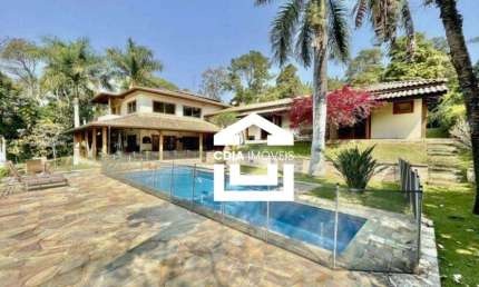 Casa com 4 dormitórios à venda, 540 m² por R$ 2.500.000 - Granja Viana - Fazendinha - Carapicuíba/SP
