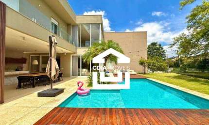 Casa com 4 dormitórios à venda, 402 m² por R$ 3.500.000 - Granja Viana - Nova Higienópolis - Jandira/SP