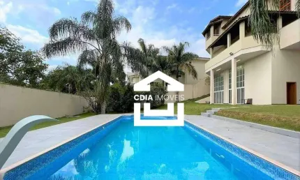 Casa com 4 dormitórios à venda, 697 m² por R$ 3.400.000 - Granja Viana - Jardim Passargada C - Cotia/SP