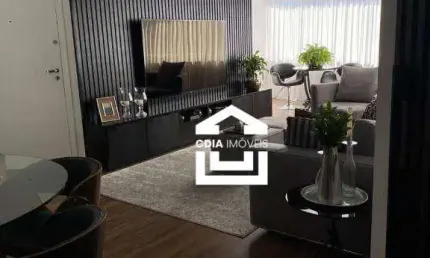 Apartamento a venda cm 2 suítes, 3 banheiros e 3 vagas de garagem, localizado no campo belo.