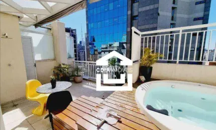 Apartamento Duplex com 1 dormitório à venda, 69 m² por R$ 1.270.000,00 - Paraíso - São Paulo/SP