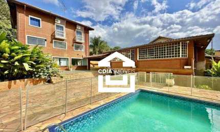 Casa com 5 dormitórios, 650 m² - venda por R$ 1.790.000,00 ou aluguel por R$ 13.325,00/mês - Granja Viana - Parque Dom Henrique II - Cotia/SP