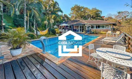 Casa com 4 dormitórios à venda, 900 m² por r$ 3.200.000 - granja viana – chácara dos lagos - carapicuíba/sp