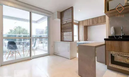 Studio com 1 dormitório para alugar, 30 m² por R$ 4.638,26/mês - Pinheiros - São Paulo/SP