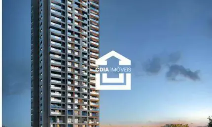 Apartamento com 1 dormitório à venda, 27 m² - alto da boa vista - são paulo/sp
