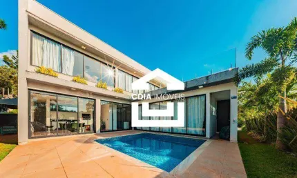Casa com 3 dormitórios, 380 m² - venda por r$ 3.720.000 ou aluguel por r$ 22.000/mês - granja viana - vintage - cotia/sp