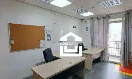 Conjunto comercial para venda com 1 sala, 1 banheiro e 1 vaga de garagem, localizado em pinheiros.