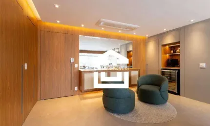 Apartamento com 3 dormitórios à venda, 160 m² - moema - são paulo/sp