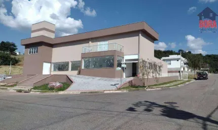 Casa com 4 dormitórios à venda, 400 m² por R$ 2.200.000,00 - Condomínio Shamalla III - Atibaia/SP
