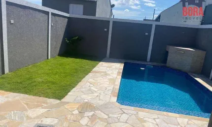 Casa com piscina e 2 dormitórios à venda, 86 m² por R$ 510.000 - Nova Cerejeiras - Atibaia/SP