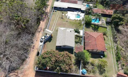 Chácara com 4 dormitórios à venda, 1400 m² por r$ 750.000 - campininha - atibaia/sp