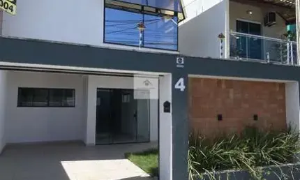 Casa a venda com 3 quartos 4 banheiros e lazer com jacuzzi