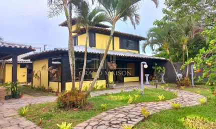Casa para venda e locação com canal navegável na Marina Porto Búzios