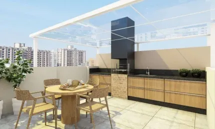 Cobertura com 2 dormitórios à venda, 60 m² por R$ 369.000,00 - Vila Guarani - Santo André/SP