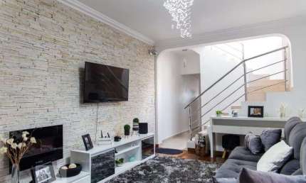 Sobrado com 3 dormitórios à venda, 175 m² por R$ 692.000,00 - Parque João Ramalho - Santo André/SP