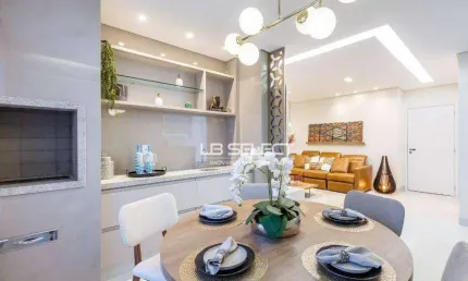 Apartamento com 3 dormitórios à venda, 97 m² por R$ 770.000,00 - Jardim Finotti - Uberlândia/MG