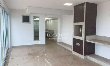 Cobertura alto padrão com três suítes e área gourmet