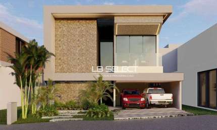 Casa com 4 dormitórios à venda, 293 m² por R$ 3.500.000,00 - Condomínio Tamboré - Uberlândia/MG