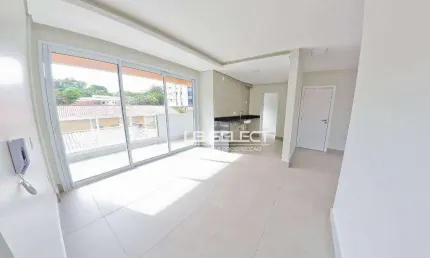 Apartamento no bairro Santa Maria com três quartos, suíte, varanda gourmet e duas vagas de garagem.