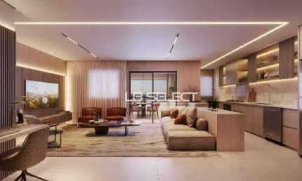 Apartamento no bairro Gávea com três suítes, a máster com closet e varanda gourmet.