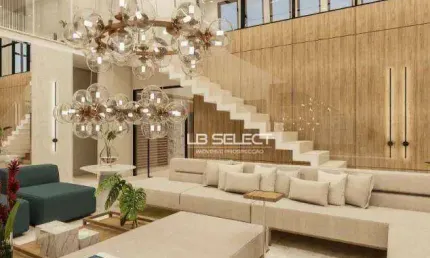 Casa no condomínio versailles com quatro suítes e varanda gourmet.