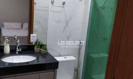 Apartamento no Oswaldo Resende com três suítes, sala em dois ambientes, área gourmet e elevador.