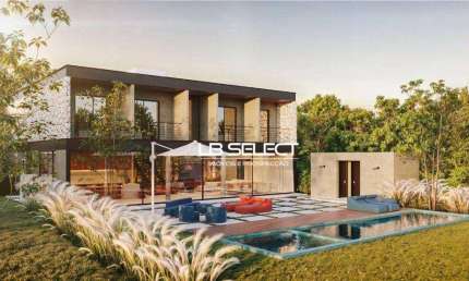 Casa no Condomínio Reserva do Lago no Miranda com quatro suítes e varanda gourmet completa.