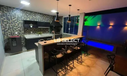 Casa no bairro Jardim Patrícia com três suítes, escritório e área gourmet.