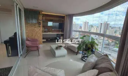 Apartamento com 3 dormitórios à venda, 200 m² por r$ 1.800.000,00 - lidice - uberlândia/mg
