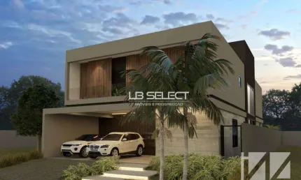 Casa com 4 dormitórios à venda, 385 m² por r$ 5.500.000,00 - condomínio tamboré - uberlândia/mg