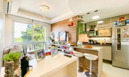 Apartamento com 2 quartos à venda na Rua Tenente Ary Tarrago, 3095, Jardim Itu Sabará, Porto Alegre por R$ 297.000