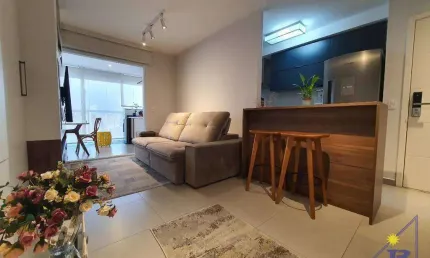Apartamento com 1 dormitório à venda, 53 m² por R$ 740.000,00 - Anália Franco - São Paulo/SP