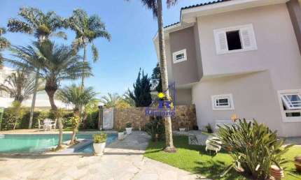 Sobrado com 4 dormitórios à venda, 439 m² por R$ 4.000.000,00 - Aruã - Mogi das Cruzes/SP