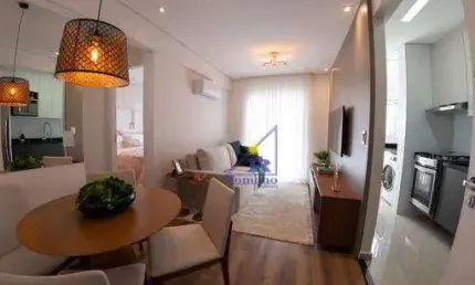Apartamento com 1 dormitório à venda, 36 m² por r$ 565.000,00 - anália franco - são paulo/sp