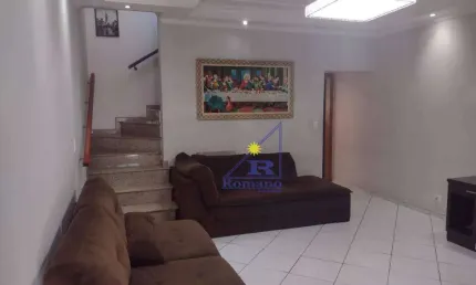 Sobrado com 3 dormitórios à venda, 137 m² por R$ 700.000,00 - Santo André - Santo André/SP