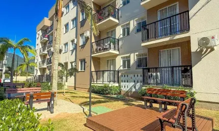 Apartamento para venda em florianópolis, vargem do bom jesus, 2 dormitórios, 1 banheiro, 1 vaga