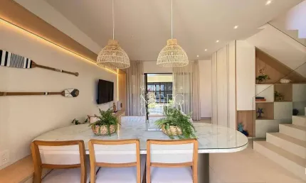 Casa Tipo Dulplex Pronta para morar em Condomínio a 50mts do mar - 3 quartos - Lazer completo-Ponta de Campina /João Pessoa/ Cabedelo PB