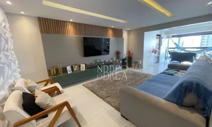 Apartamento com 3 dormitórios à venda, 143 m² por R$ 850.000,00 - Manaíra - João Pessoa/PB