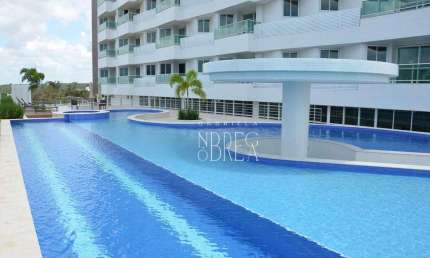 Apartamento Mobiliado para Locação - Andar Alto - Vista Mar - Altiplano João Pessoa