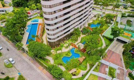 Apartamento no Aquamare Residence no altiplano, 3 quartos, condomínio clube - 1 milhão