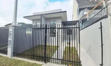 Casa com 3 quartos à venda na Rua Neuza Brizola, Sítio Cercado, Curitiba, 59 m2 por R$ 379.000
