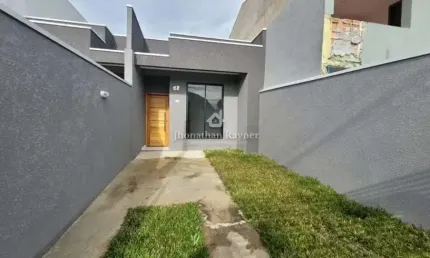 Casa com 2 quartos à venda na rua carlos amoretty osório, sítio cercado, curitiba, 52 m2 por r$ 340.000